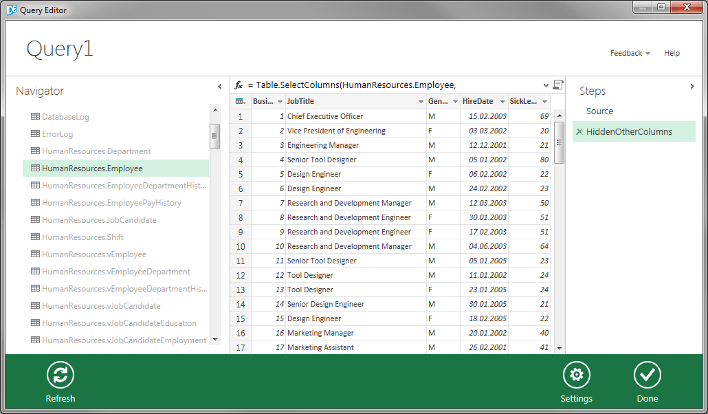 Power Query