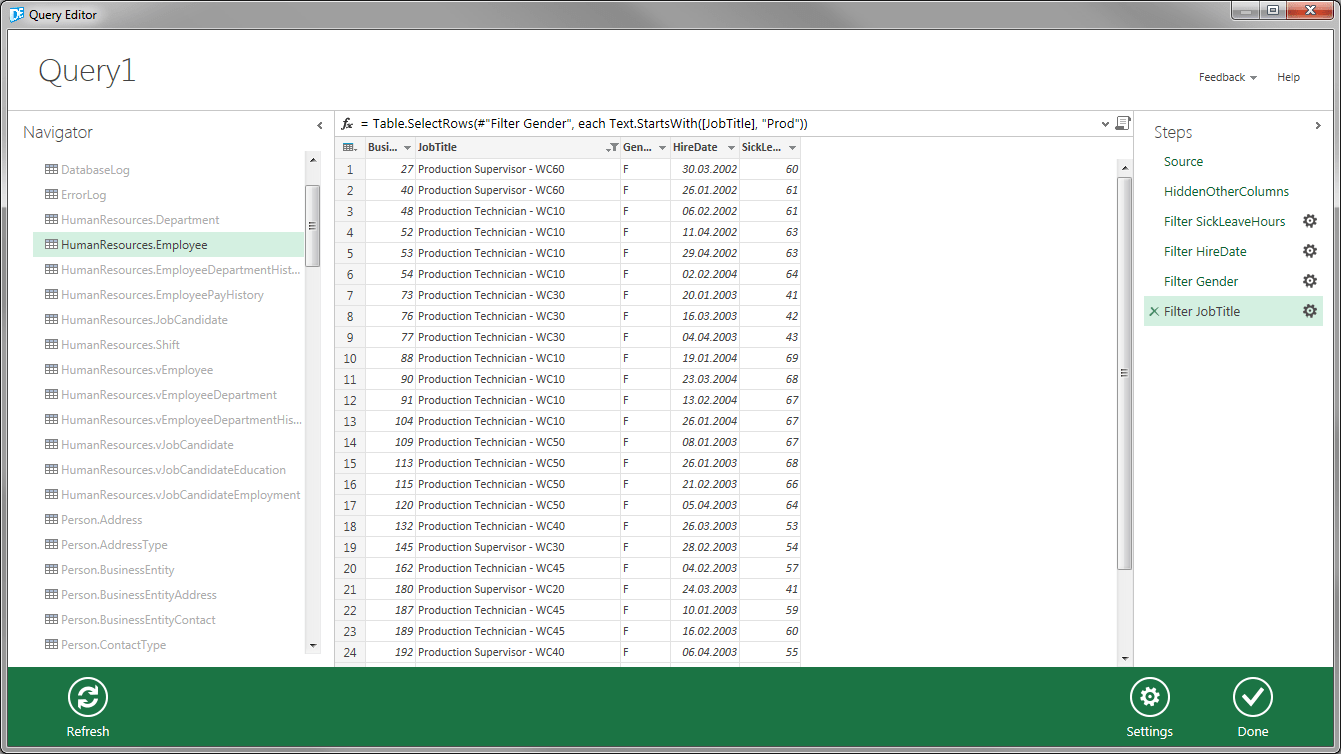 Power Query 