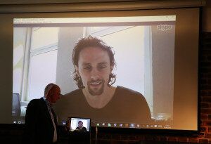 ORAYLIS Einweihung mit Live-Schaltung zu Neven Subotic.