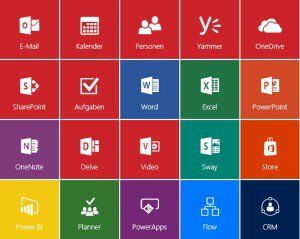 Einige Office 365 Dienste