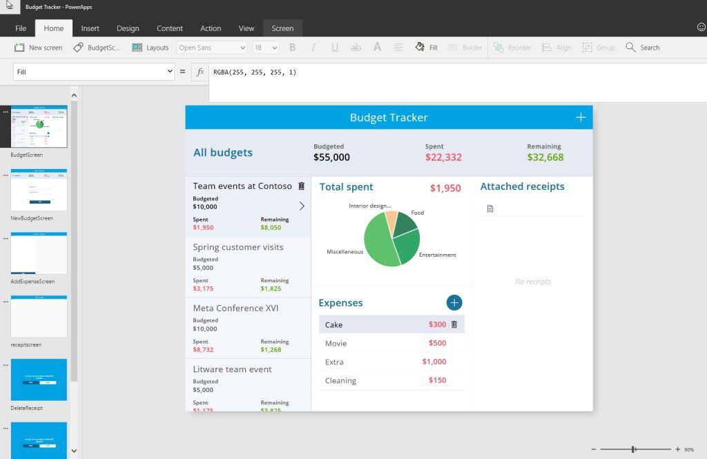 PowerApps Anwendung