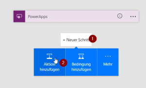 Ein weiter Flow Element einfügen