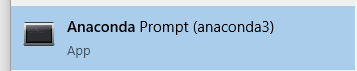 Anaconda Prompt