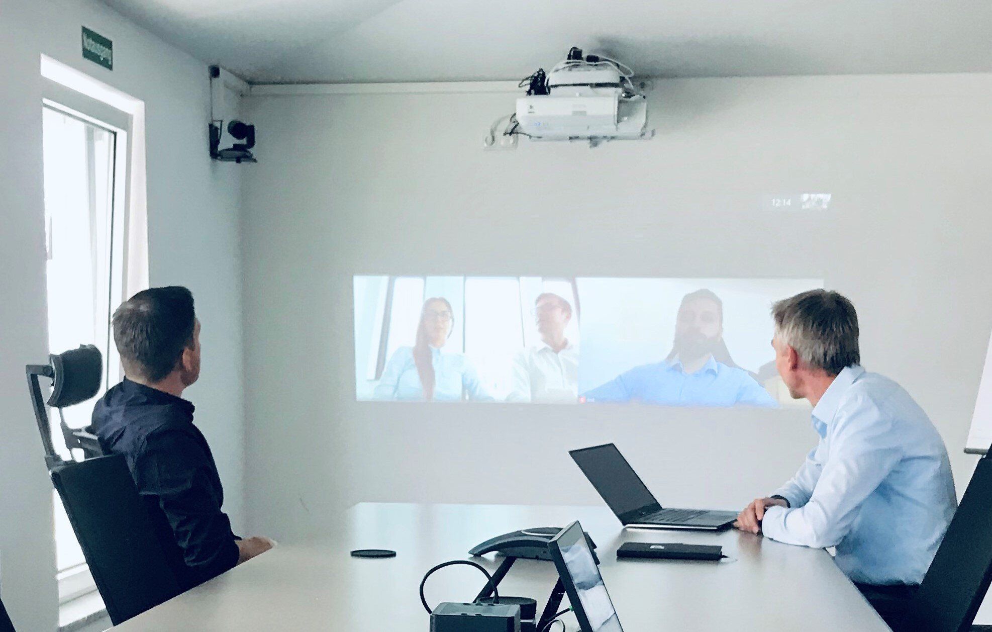 Unser GermanPersonnel-Projektteam in einer Videokonferenz