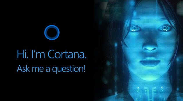 Cortana Spracherkennung von Microsoft