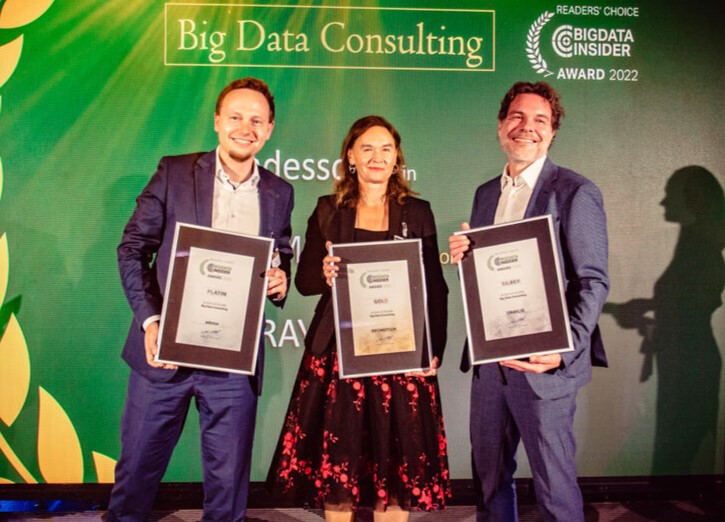 IT Awards 2022 Siegerfoto Big Data Consulting