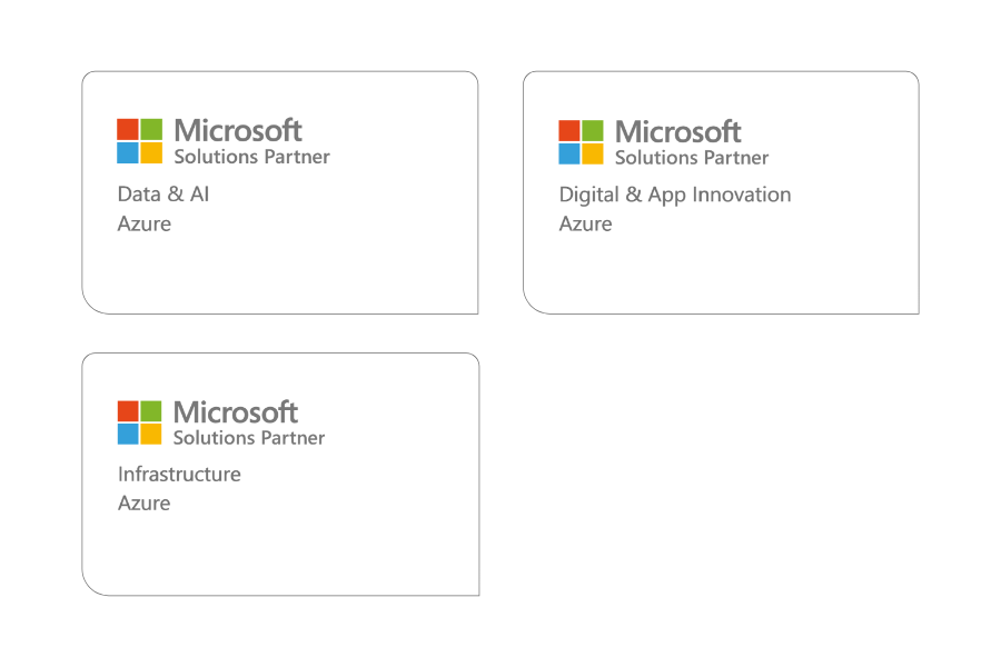 Azure Designations Infrastructure, Data & AI and Digital & App Innovations