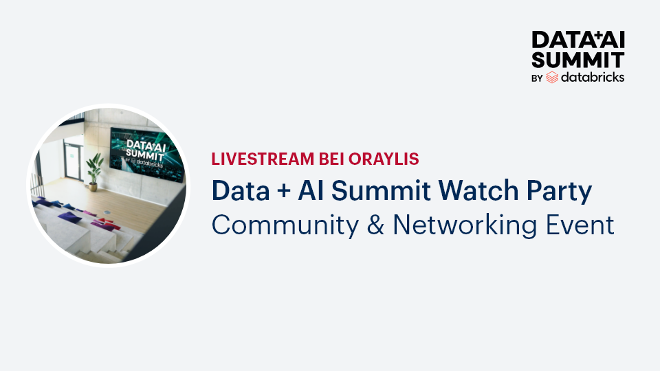 Data + AI Summit Watch Party – Community & Networking Event