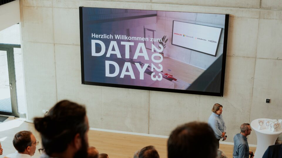 Volles Haus beim ORAYLIS Data Day