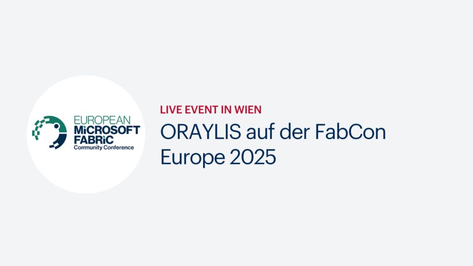 ORAYLIS auf der Fabcon Europe 2025