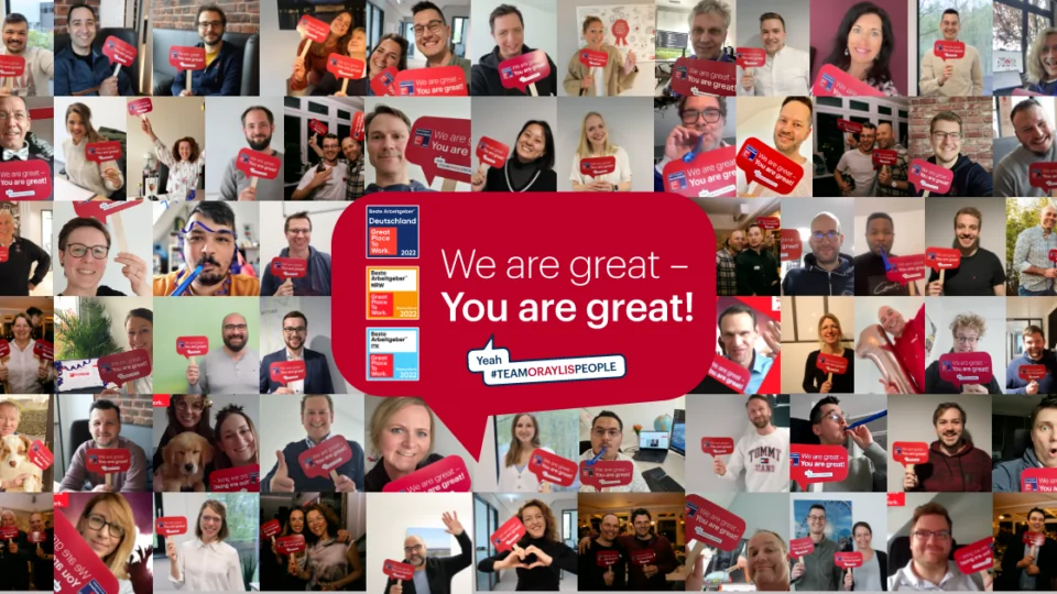 Great Place to Work 2022: Platz 1 als bester Arbeitgeber in NRW