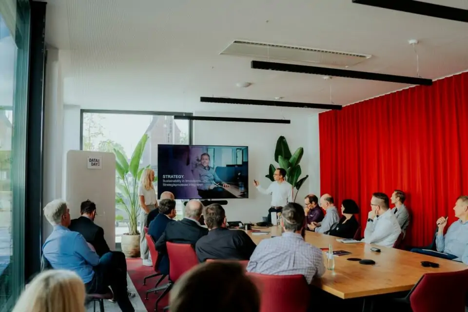 Breakout Session zur Förderung von Nachhaltigkeit mit Daten auf dem ORAYLIS Data Day.